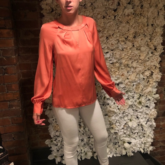 Trina Turk Women's Maritsa Silk Cutout Top - Picture 7 of 8